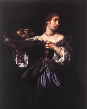 卡洛 多爾奇 Salome with the Head of St John the Baptist